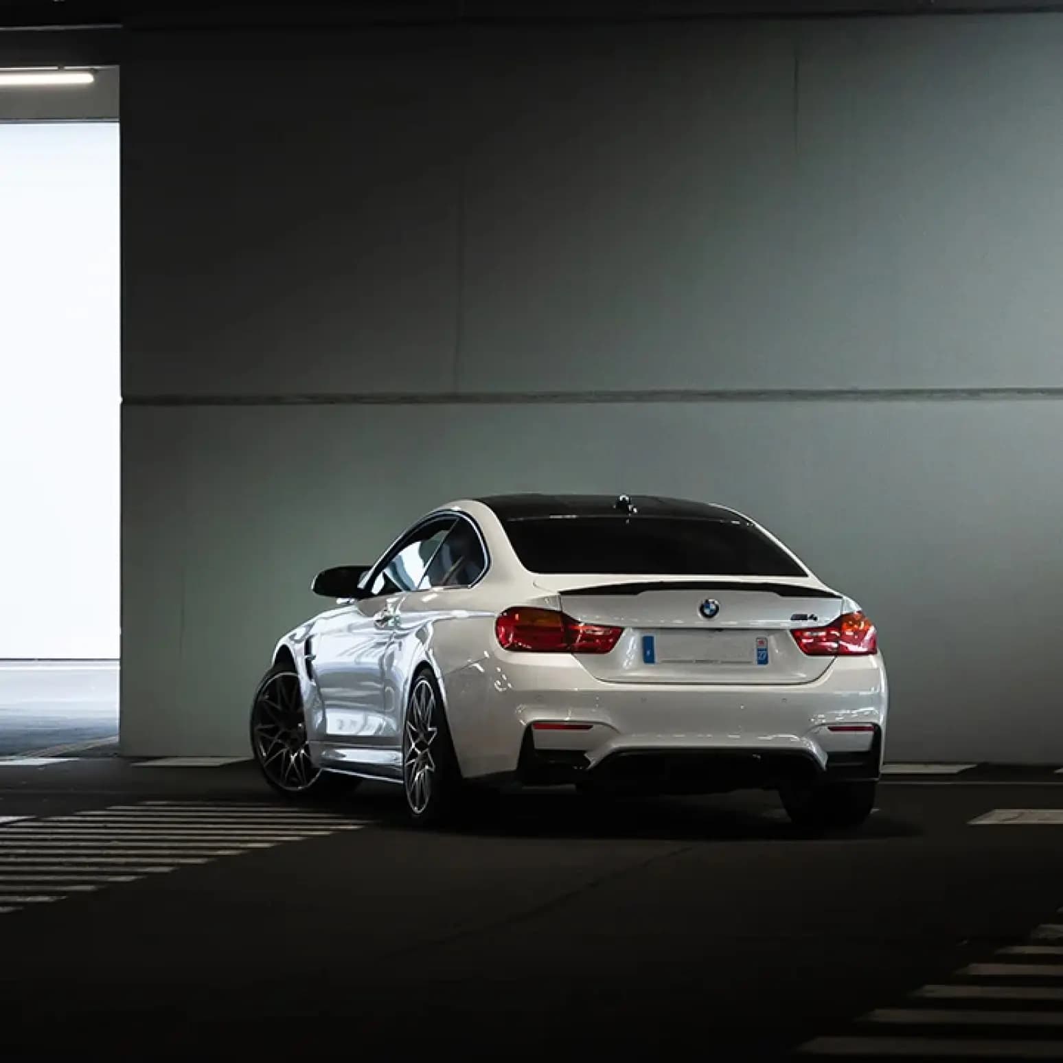 Bmw M4 blanche